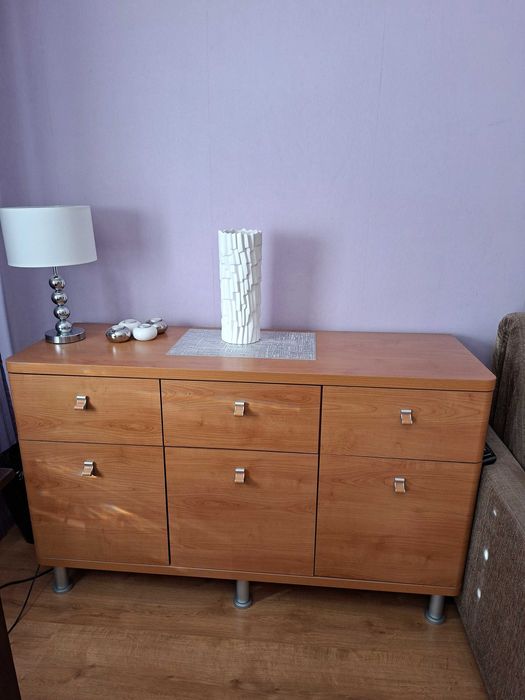 Meble pokojowe BRW system Elippe (komoda, szafa, regał)