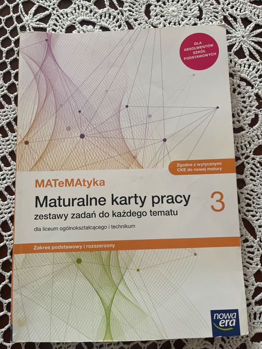 Maturalne karty pracy 3 matematyka