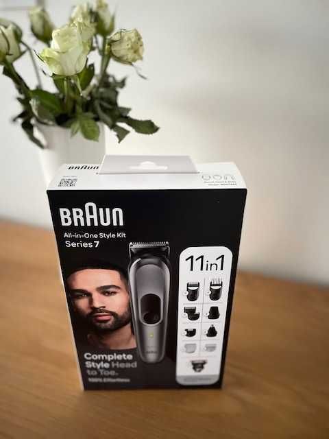 Golarka Trymer Braun All in One wielofunkcyjny dla mężczyzn