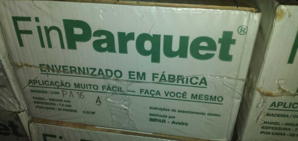 Fin Parquet PA16 , caixa com 25 paineis, 2,33M2 = 34,95m2