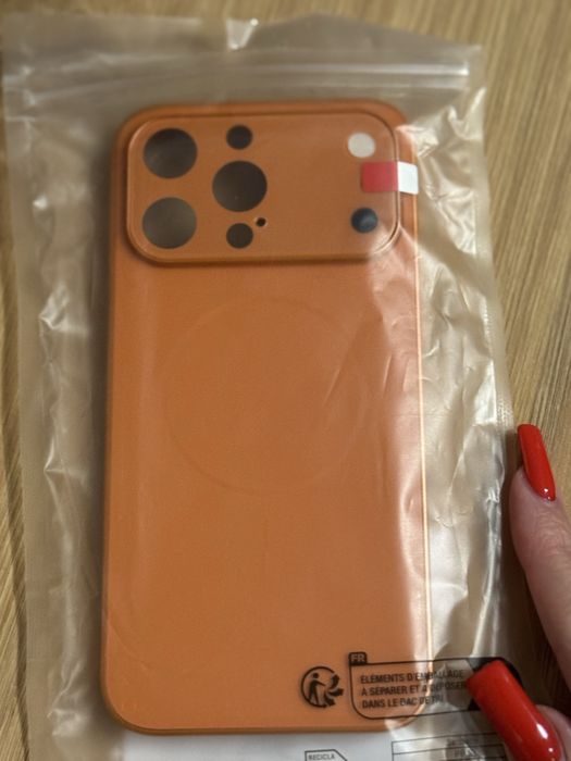 Чехол на 15-й Pro Max с имитацией 17-го