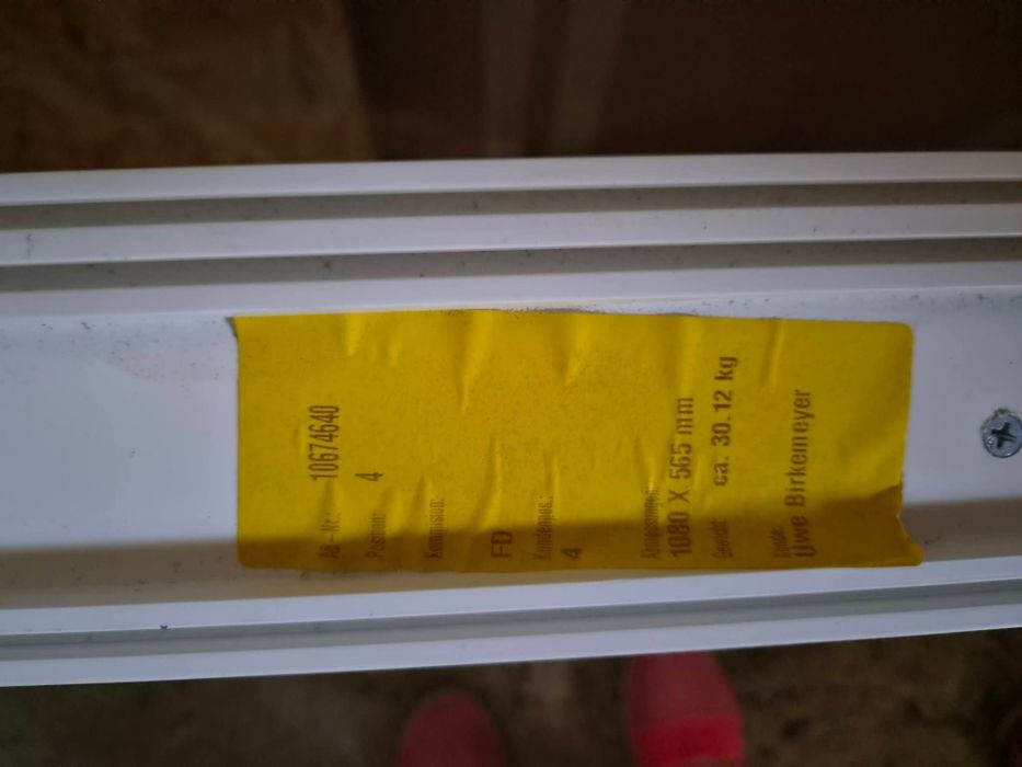 Okno białe PCV systemu Gealan