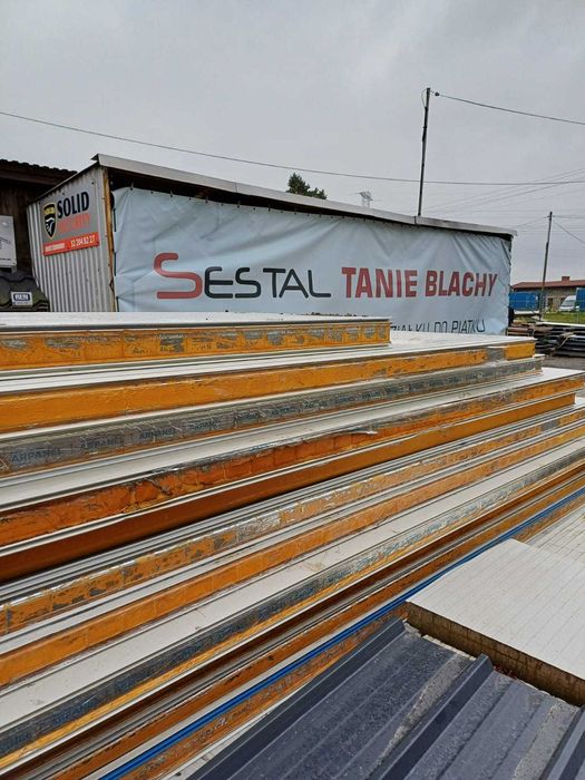 Płyty warstwowe izolacyjne, obornickie, ścienne, dachowe