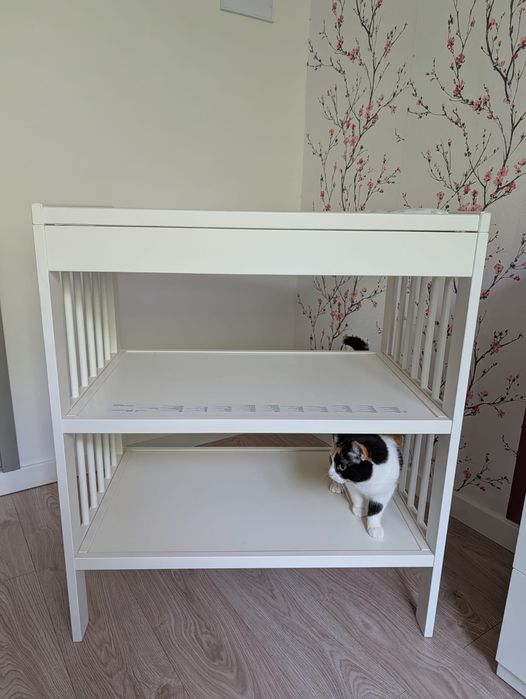 Przewijak Ikea Gulliver + mata (stół do przewijania)