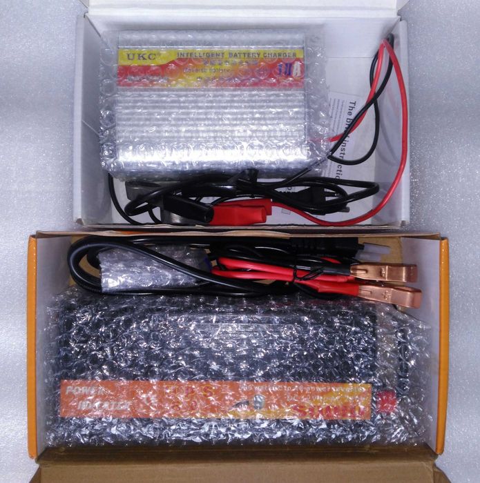 Зарядное устройство LiFePo4/AGM/Acid  12V с инвертором