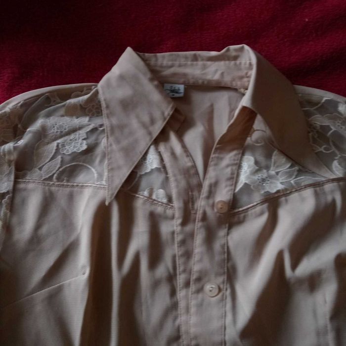 Koszula beżowa damska