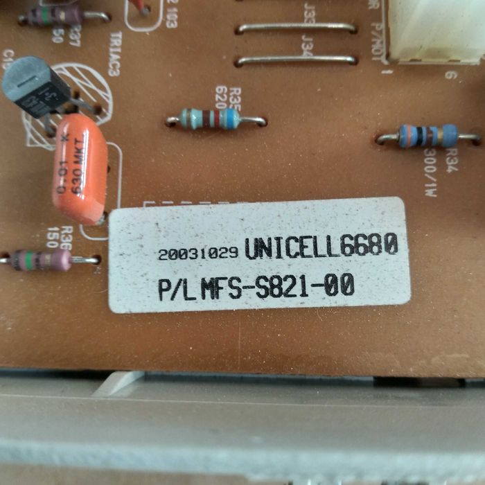 Плата пральної машинки Samsung MFS-S821-00  DE41-00259A