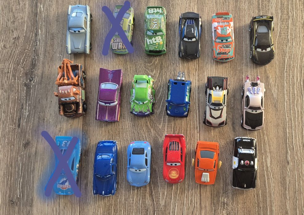 Autka z bajki Auta Cars Disney