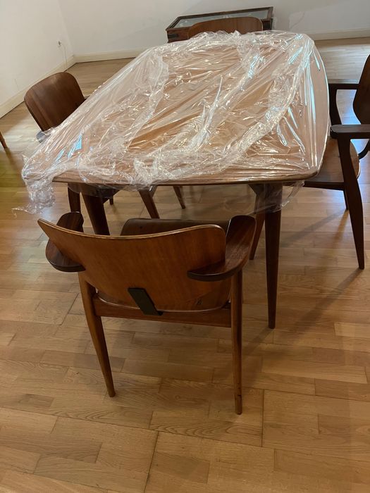 Mesa e cadeiras jantar Olaio