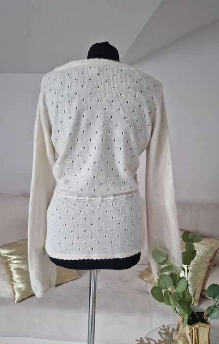 Kardiganek( wełna, angora)"H&M".