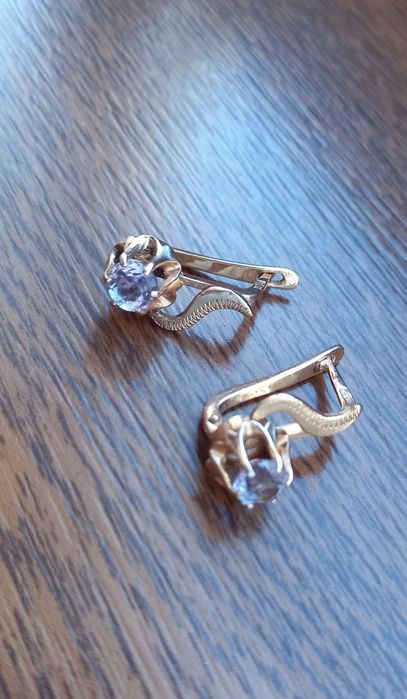 Сережки СРСР, 583 проба