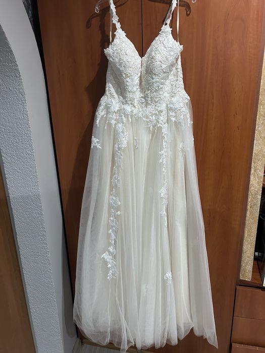 Sprzedam zjawiskową suknię ślubną w rozmiarze 40 (L)