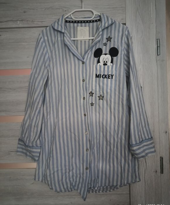 Koszula Mickey mouse Myszka Miki w paski XS