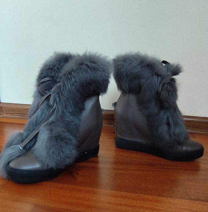 Botki Booci Fur, r. 37