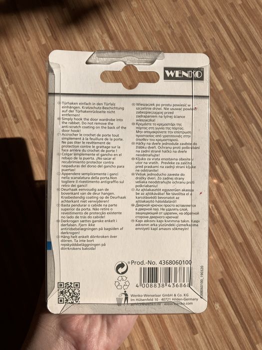 Wieszak na ręczniki