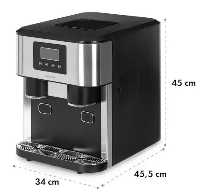 Льодогенератор з дробилкою 3в1 Eiszeit Crush2 15-18 кг за добу(Hiмеч)