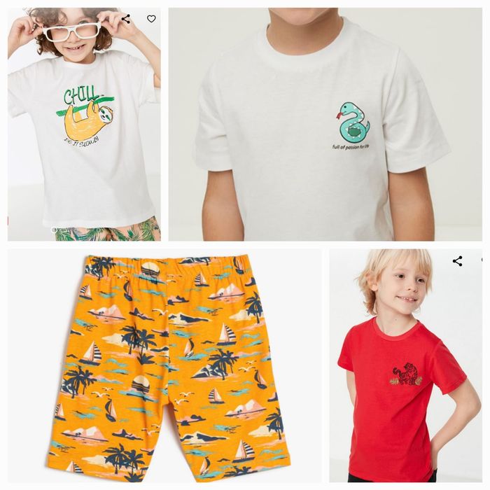 Нова футболка для хлопця 5 6 7