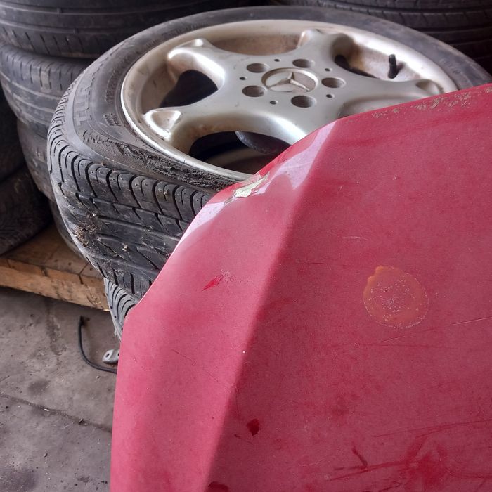 Capot e reforço de alumínio mercedes benz w176