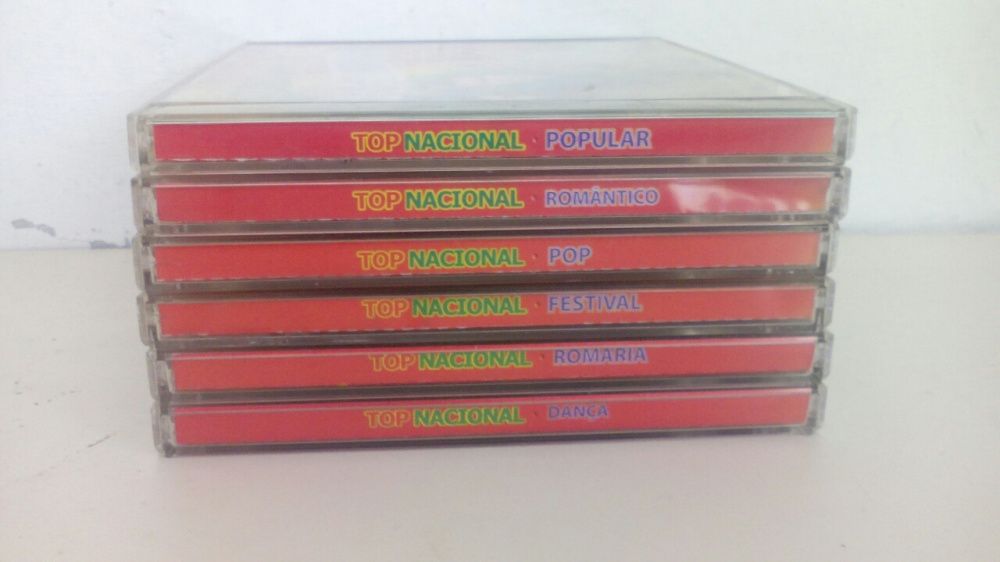 6 CDS originais "Top Nacional"