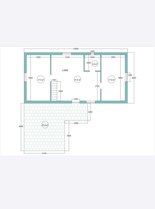 Продам новый дом с участком 9сот 20 мин от города