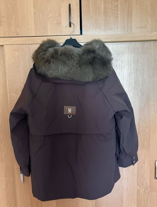 Зимова  куртка парка пуховик Л ХЛ р 48-52.Колір коричневий шоколад.Тор