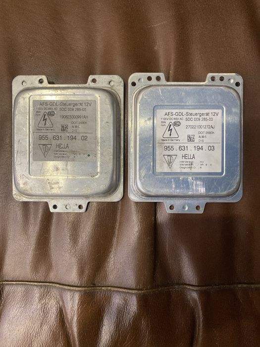 Блоки розжигу, та інші запчастини.Запчасти Порше 955-957 Панамера