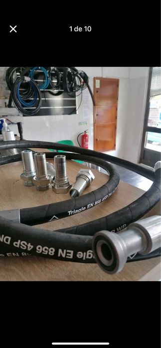 Tubos hidraulicos oficina movel