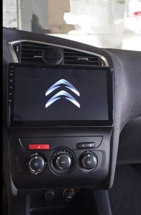 Rádio Android 13 com GPS Citroën C4 2 (Novo)