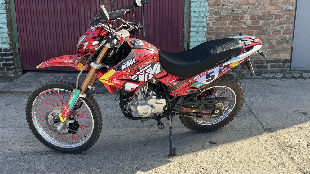 Мотоцикол, мотик, ендуро, 250куб ViperV250L KTM