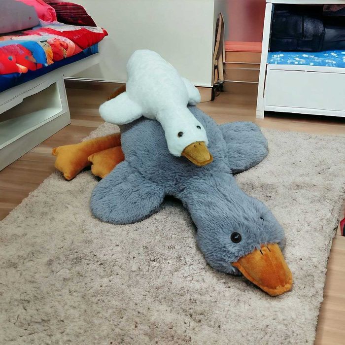 Гусак м'яка іграшка Гусак-обіймусь. 8 розмірів (від 50 до 250см)