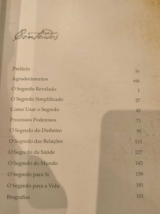 Livro "The Secret - O Segredo" de Rhonda Byrne