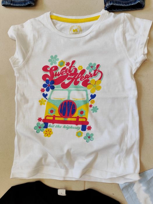 Lote de roupa para Menina (7 anos)