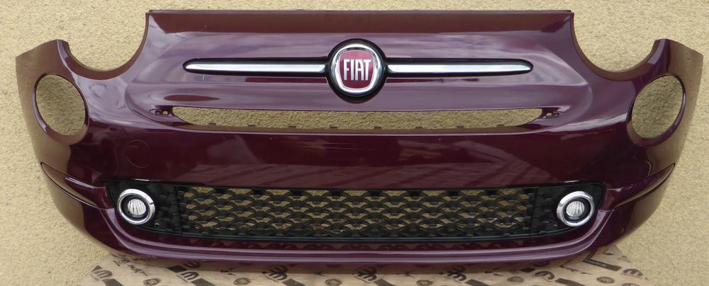 fiat 500 pop lift zderzak przód przedni