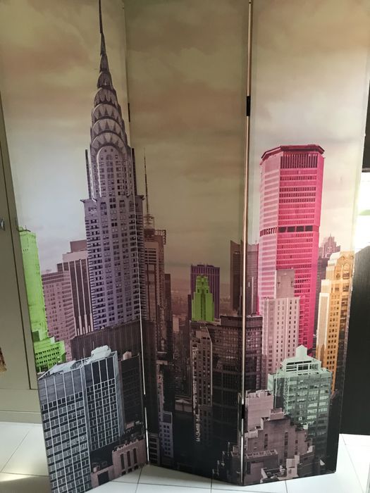 Biombo Cidade/ impecável