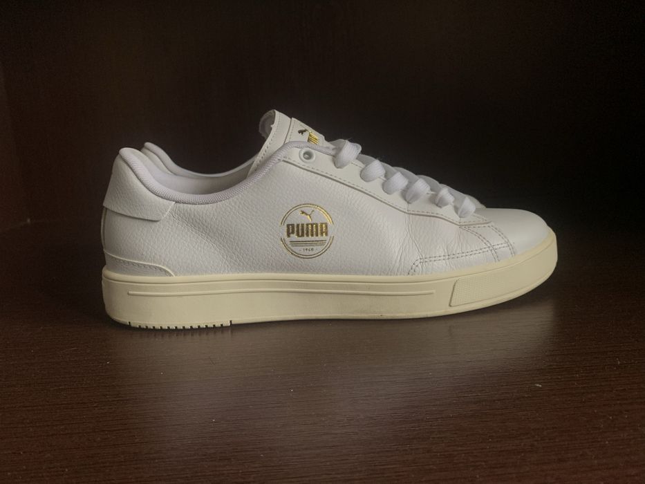 Білі кеди Puma в ідеалі 43-44