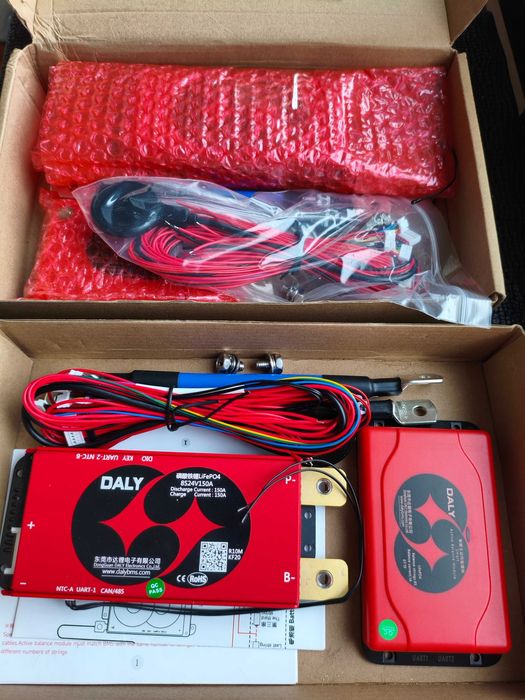 Daly Smart Bms 8S 16S 150A +Active Balancer 1A+Bluetooth