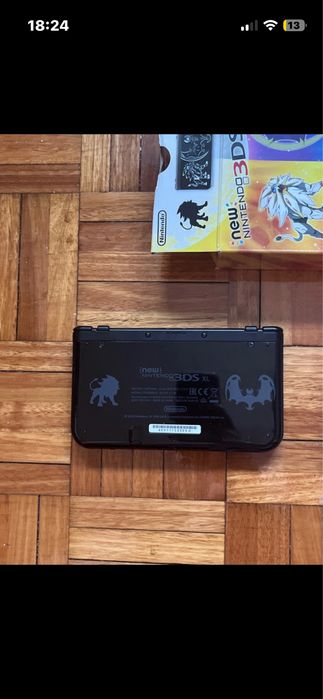 Nintendo 3DS XL Solgaleo & Lunala Special Edition – IPS Screen – With Box – Excellent Condition