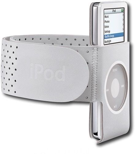 Apple - Armband iPod Nano 1 e 2 Geração  (Cinzento claro)