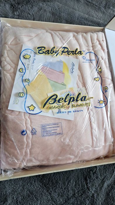 Manta cobertor bebé