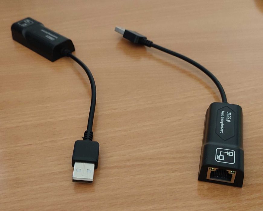 Adaptadores USB - Ethernet RJ45.