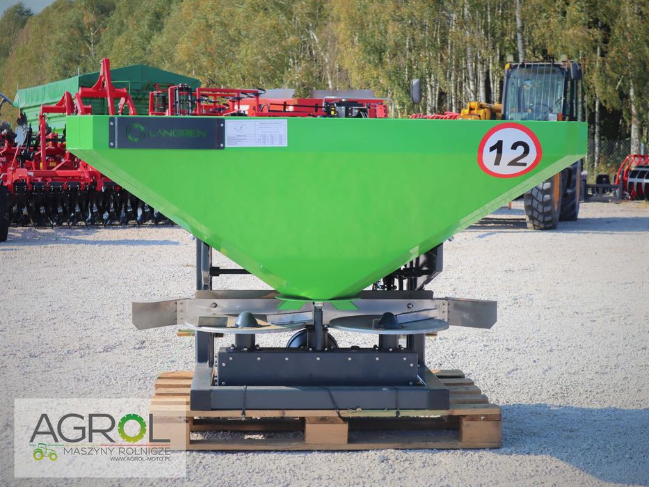 Rozsiewacz dwutarczowy Langren RS 600, 800, 1000, 1200L DOWÓZ GRATIS