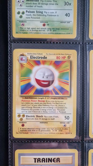 Pokemon Base Set rzadkie karty