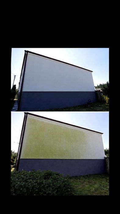 Mycie dachów, elewacji, kostki brukowej - malowanie dachów