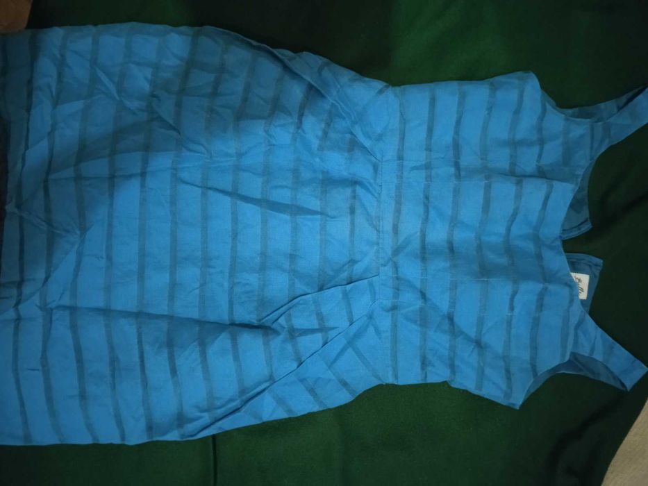 Літнє плаття голубого кольору