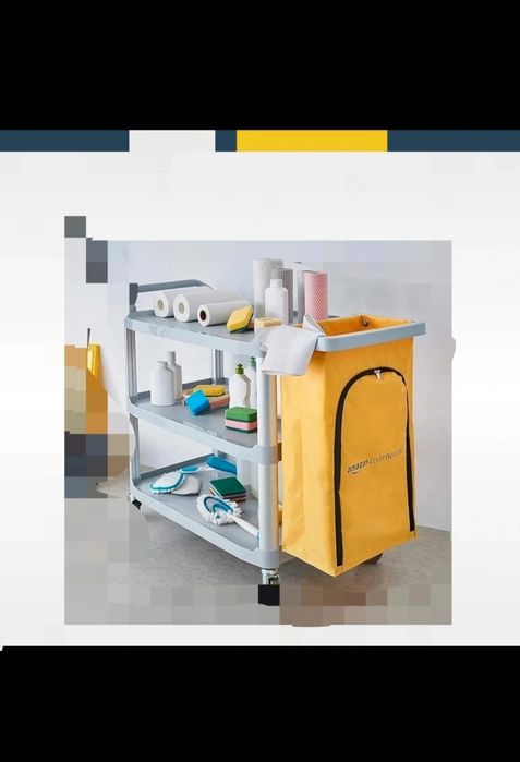 Carrinho multiusos de hotelaria comercial
