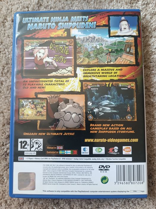 Naruto Shippuden Ultimate Ninja 4 (PS2)