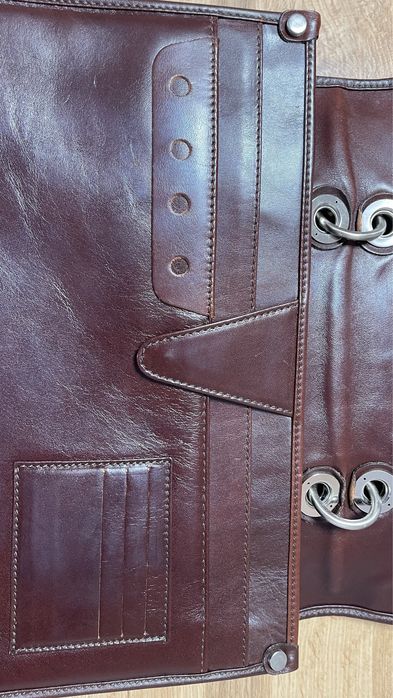 Шкіряний портфель