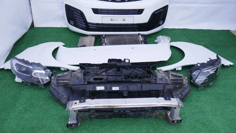OPEL VIVARO C ZAFIRA MASKA BŁOTNIKI LAMPY XENON ZDERZAK BELKA DOLNA BELKA ZDERZAKA CHŁODNICE PAS PRZEDNI