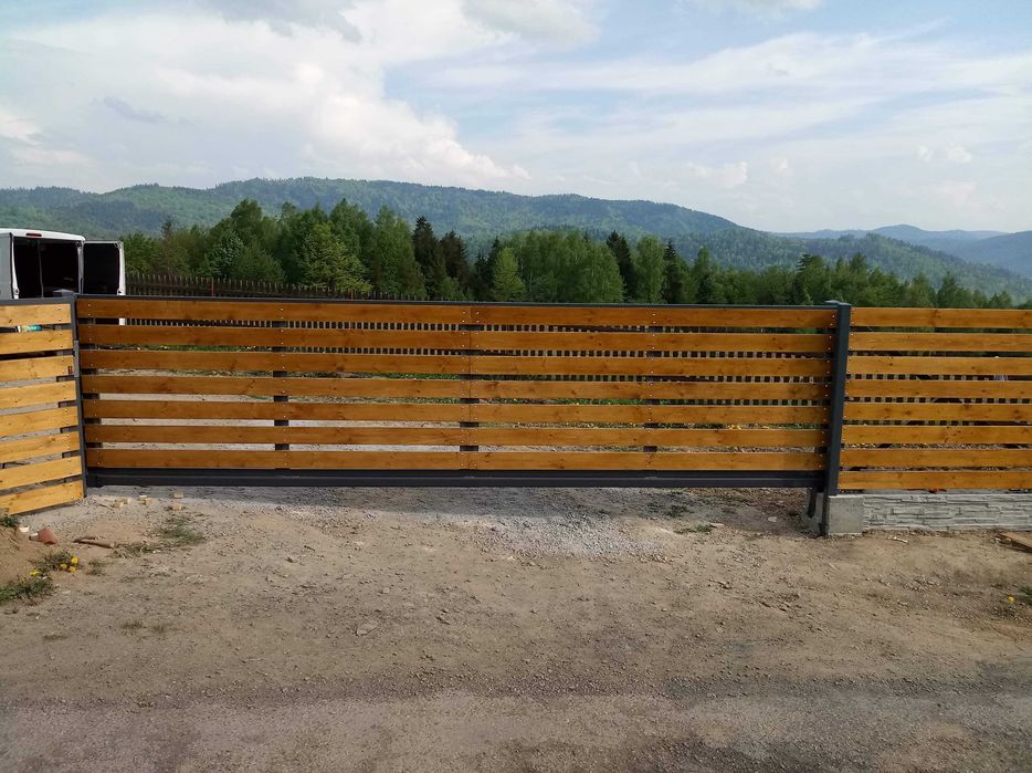 Brama przesuwna 4 m ŻYWIEC / BIELSKO