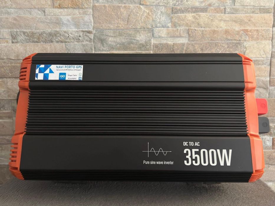 PROMOÇÃO Inversor Onda Pura 24V ou 12V  3500W / 7000W | Antes 280€ AGORA 240€